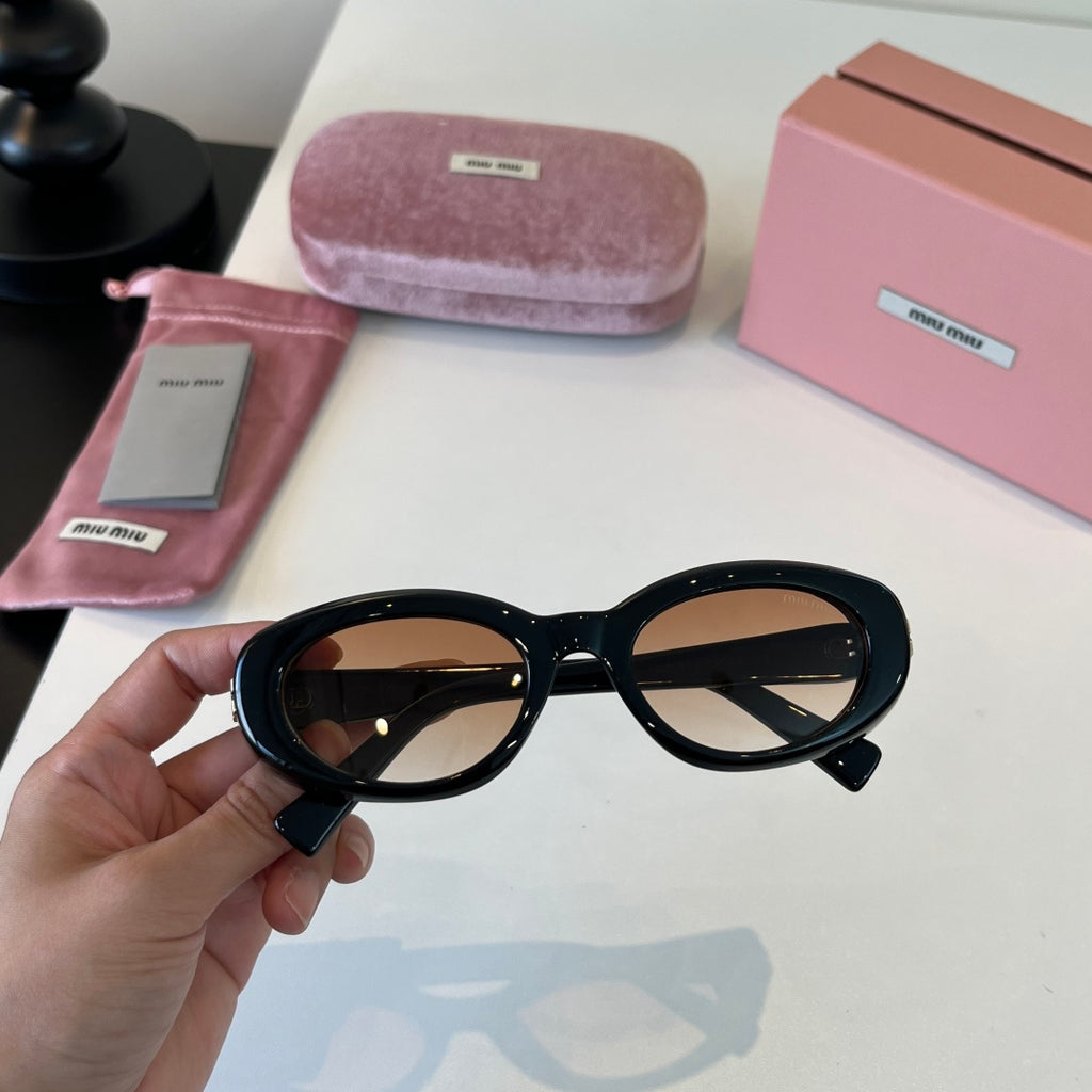 Miu Miu Cat-Eye Silver Lens Sunglasses for Men & Women - 466073 - detail image 5