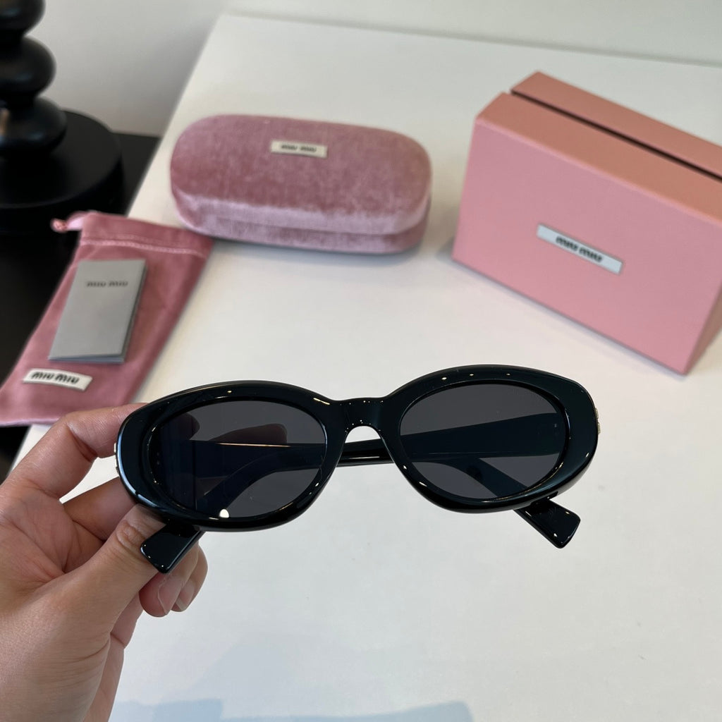 Miu Miu Cat-Eye Silver Lens Sunglasses for Men & Women - 432560 - detail image 5