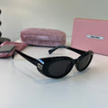 Miu Miu Cat-Eye Silver Lens Sunglasses for Men & Women - 449674