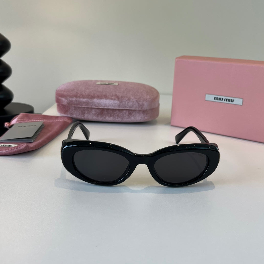 Miu Miu Cat-Eye Silver Lens Sunglasses for Men & Women - 432560 - detail image 2