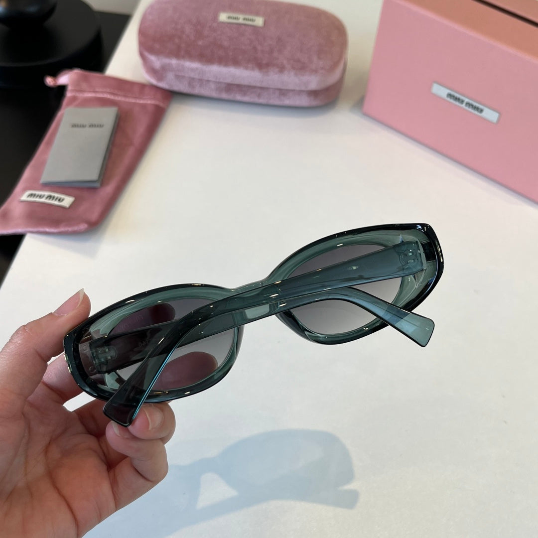 Miu Miu Cat-Eye Black Lens Sunglasses for Men & Women - 487638 - detail image 8