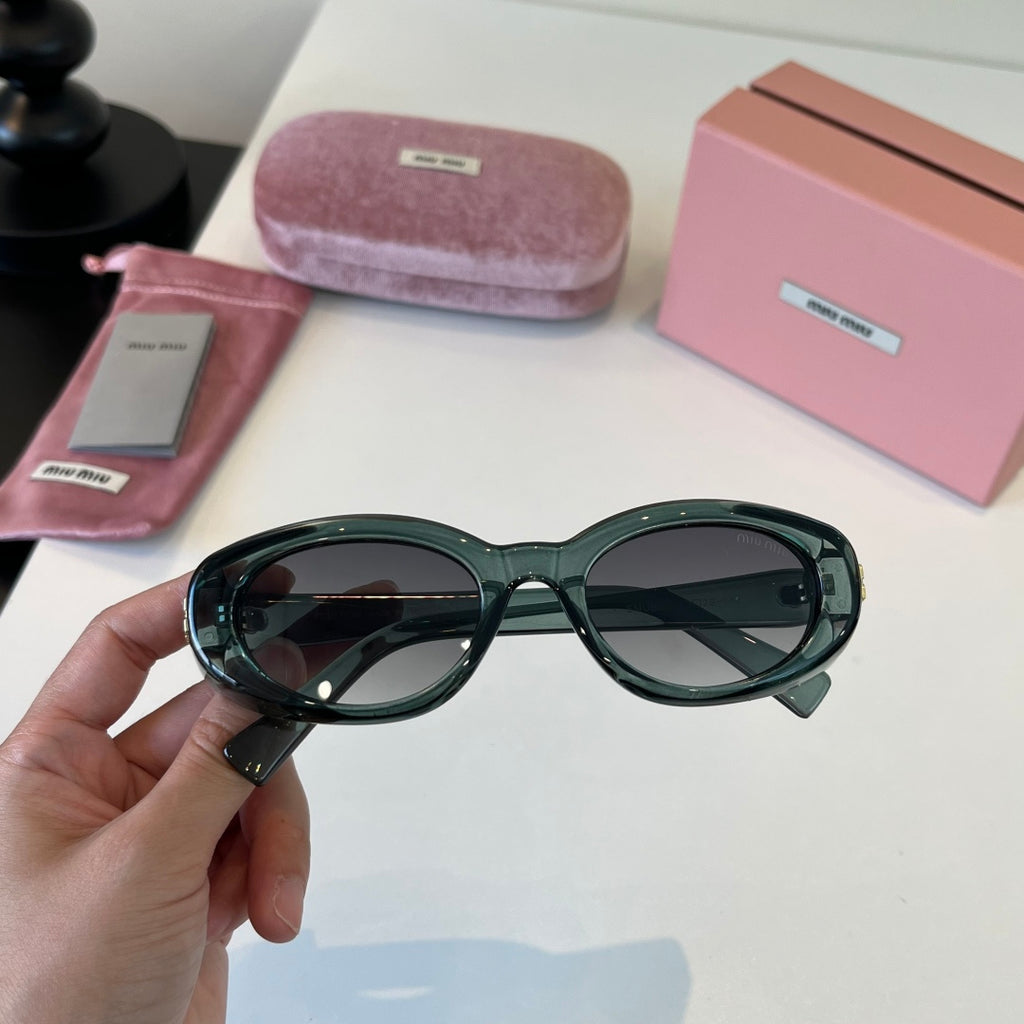 Miu Miu Cat-Eye Black Lens Sunglasses for Men & Women - 487638 - detail image 6
