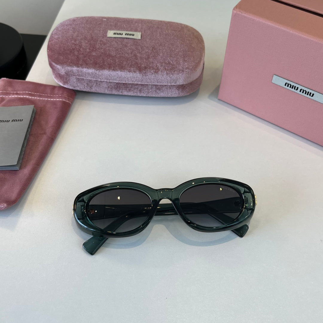 Miu Miu Cat-Eye Black Lens Sunglasses for Men & Women - 466065 - detail image 5