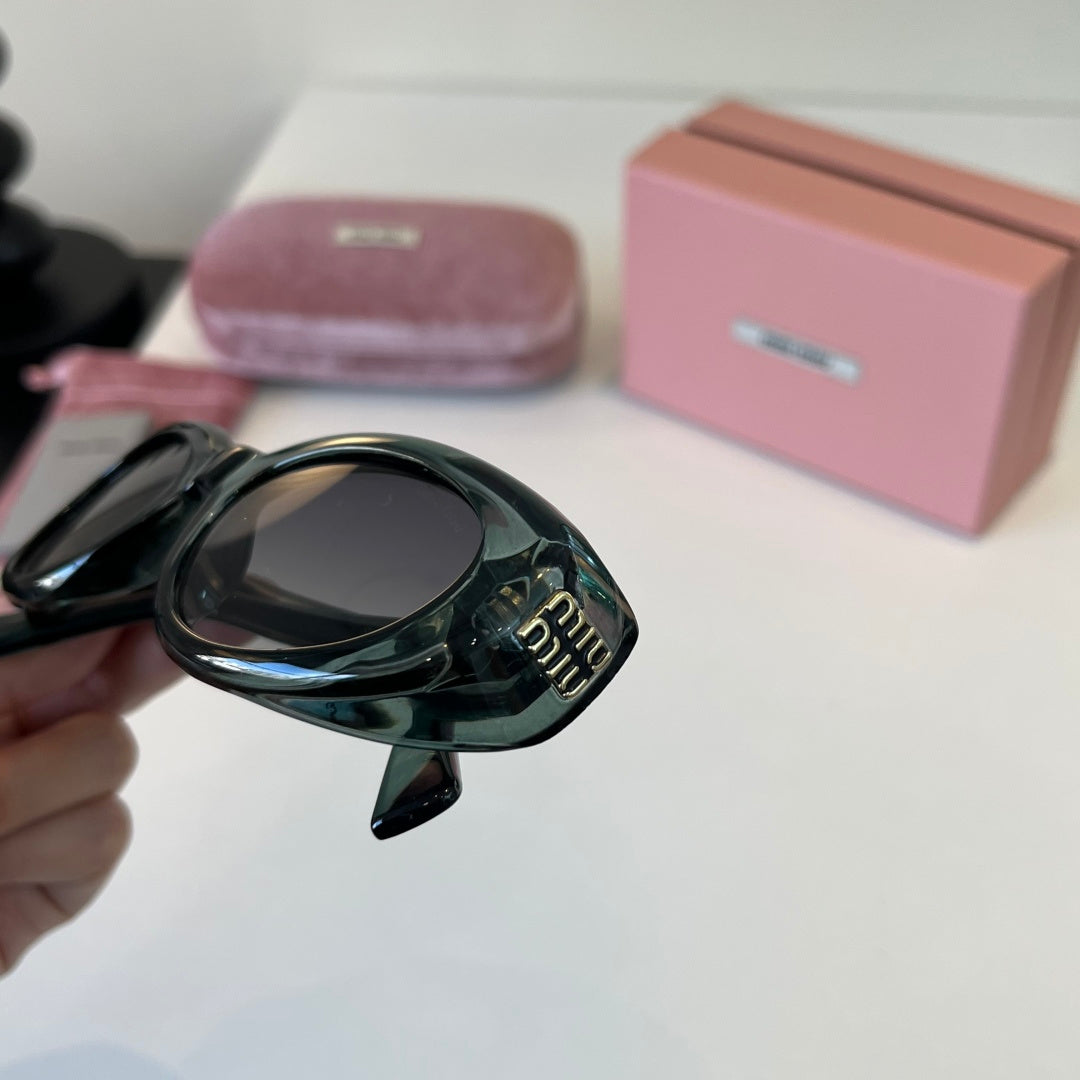 Miu Miu Cat-Eye Black Lens Sunglasses for Men & Women - 432561 - detail image 7
