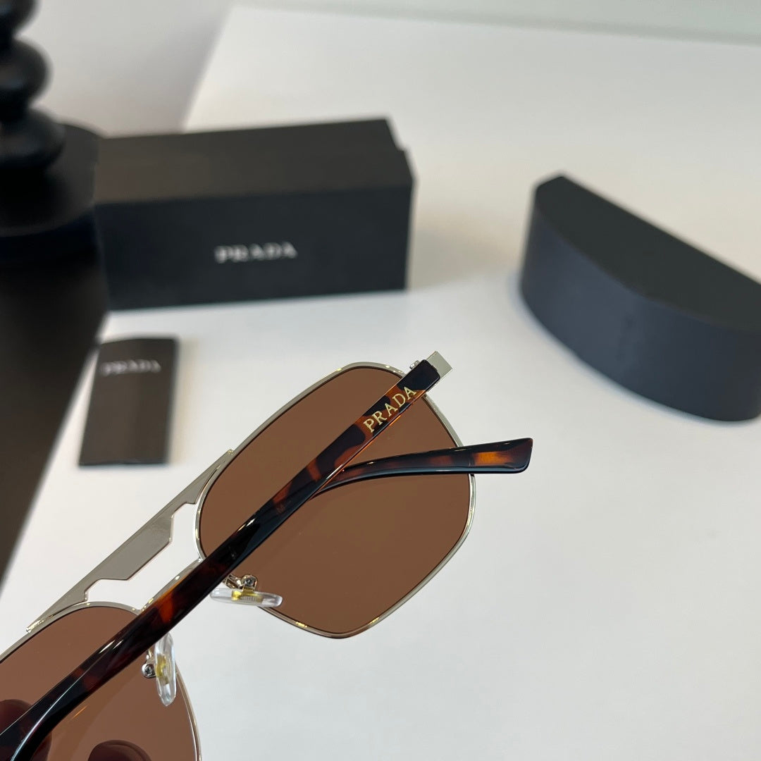 Prada Polarized Fashion Black Lens Sunglasses for Men - 382626 - detail image 6