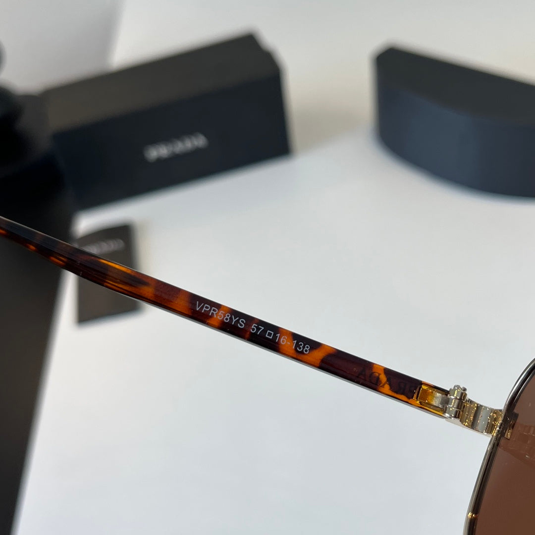 Prada Polarized Fashion Black Lens Sunglasses for Men - 382626 - detail image 8