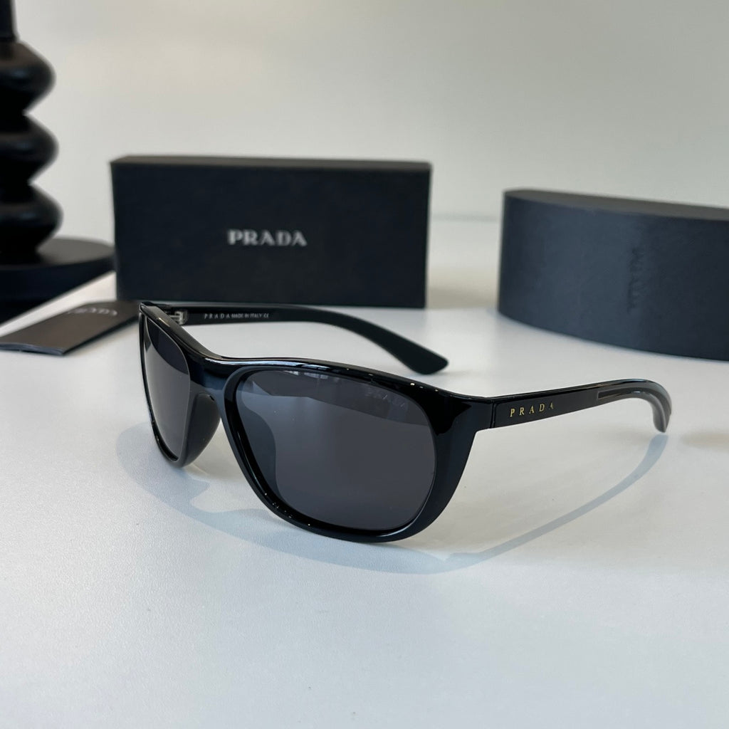 Prada Fashion Black Lens Sunglasses for Men - 382628 - detail image 3