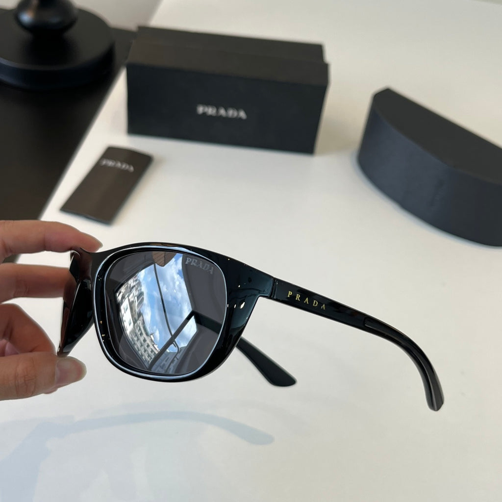 Prada Fashion Black Lens Sunglasses for Men - 382628 - detail image 4