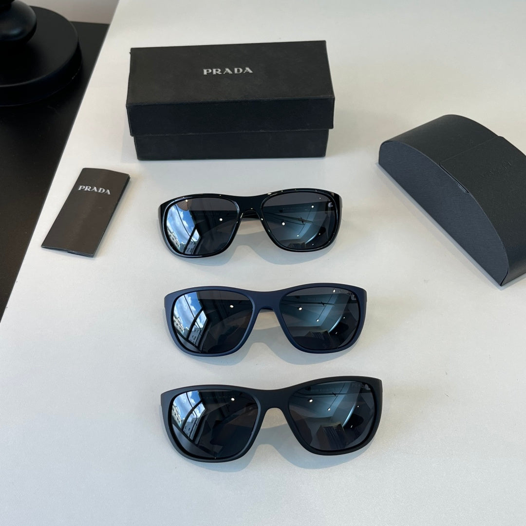 Prada Fashion Black Lens Sunglasses for Men - 382630 - detail image 10