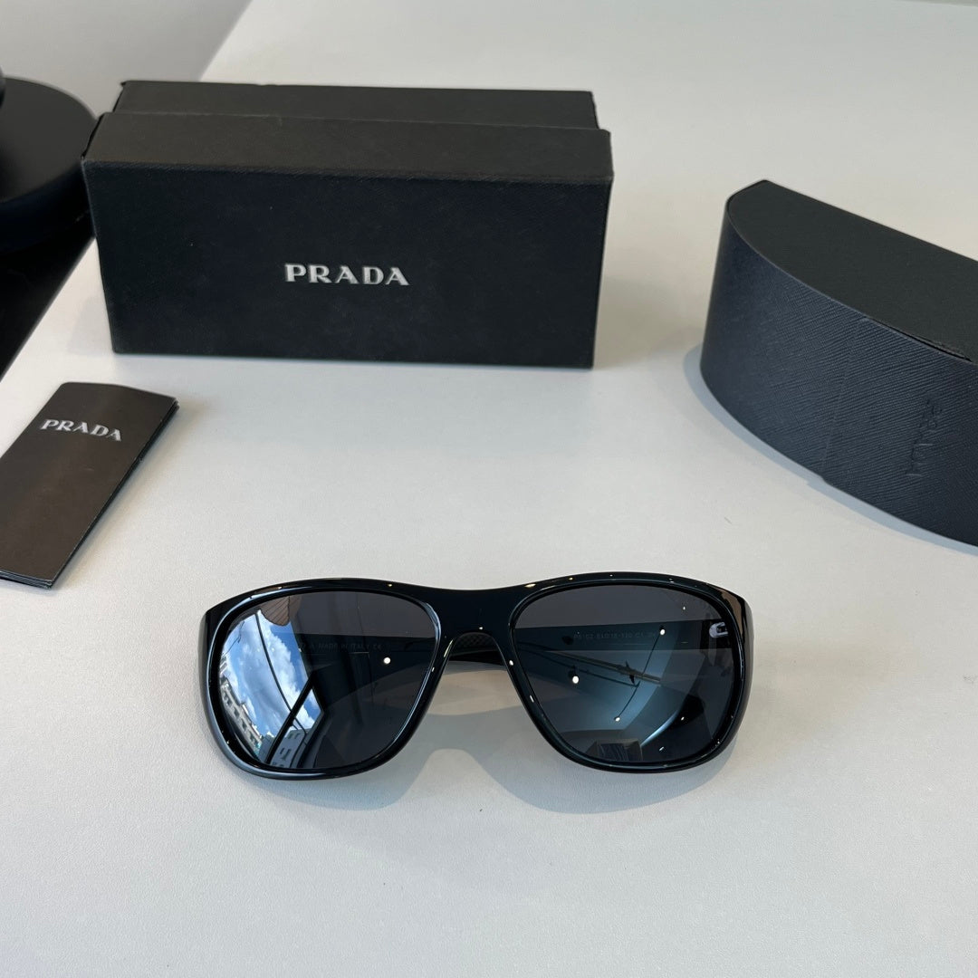 Prada Fashion Black Lens Sunglasses for Men - 382628 - detail image 5