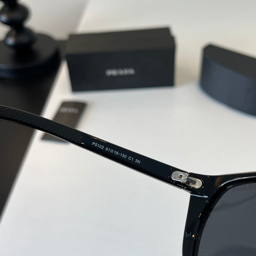 Prada Fashion Black Lens Sunglasses for Men - 382628 - detail image 8