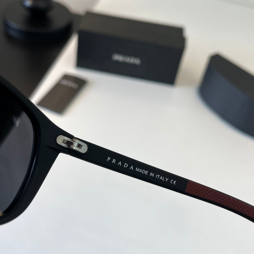 Prada Fashion Black Lens Sunglasses for Men - 382629 - detail image 9