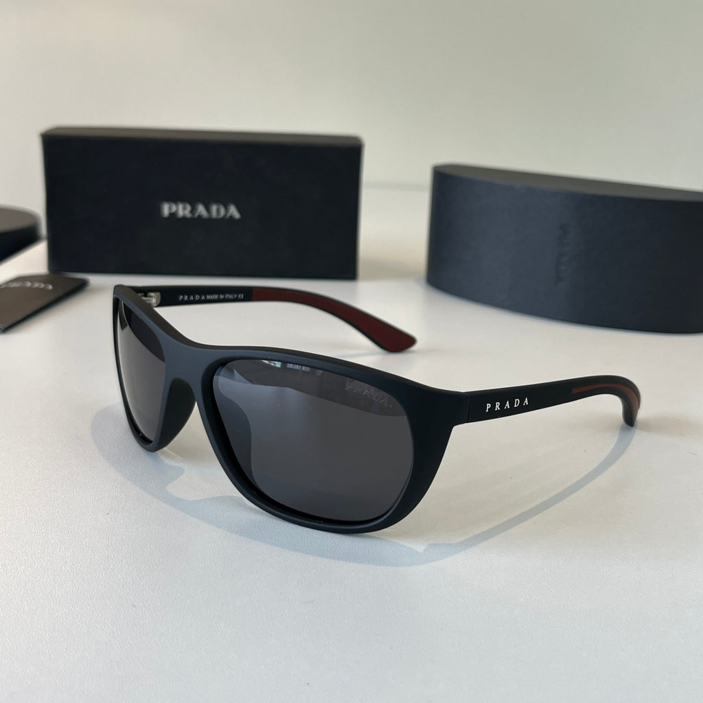 Prada Fashion Black Lens Sunglasses for Men - 382629 - detail image 3