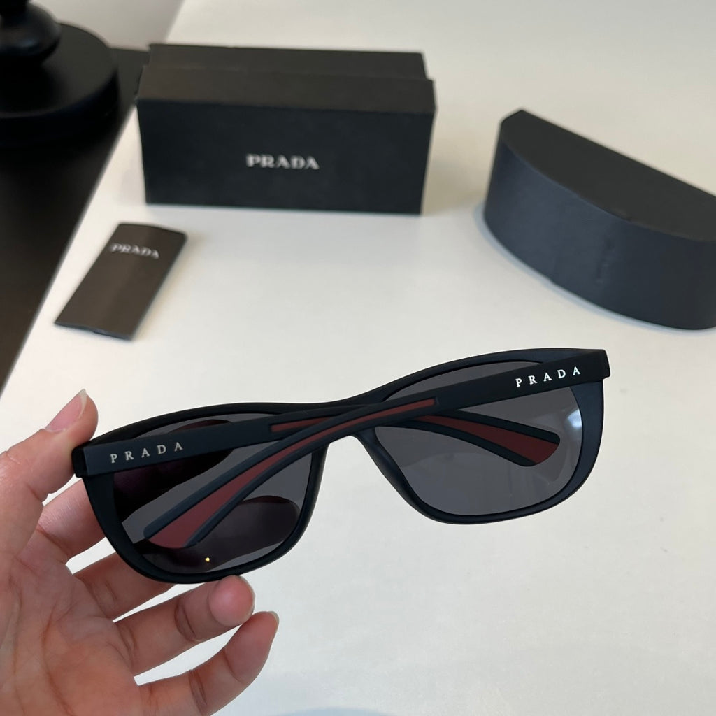 Prada Fashion Black Lens Sunglasses for Men - 382629 - detail image 7