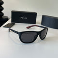 Prada Fashion Black Lens Sunglasses for Men - 382629