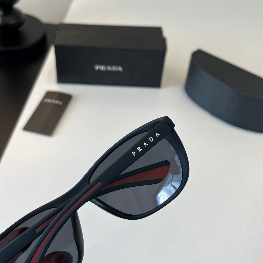 Prada Fashion Black Lens Sunglasses for Men - 382629 - detail image 6