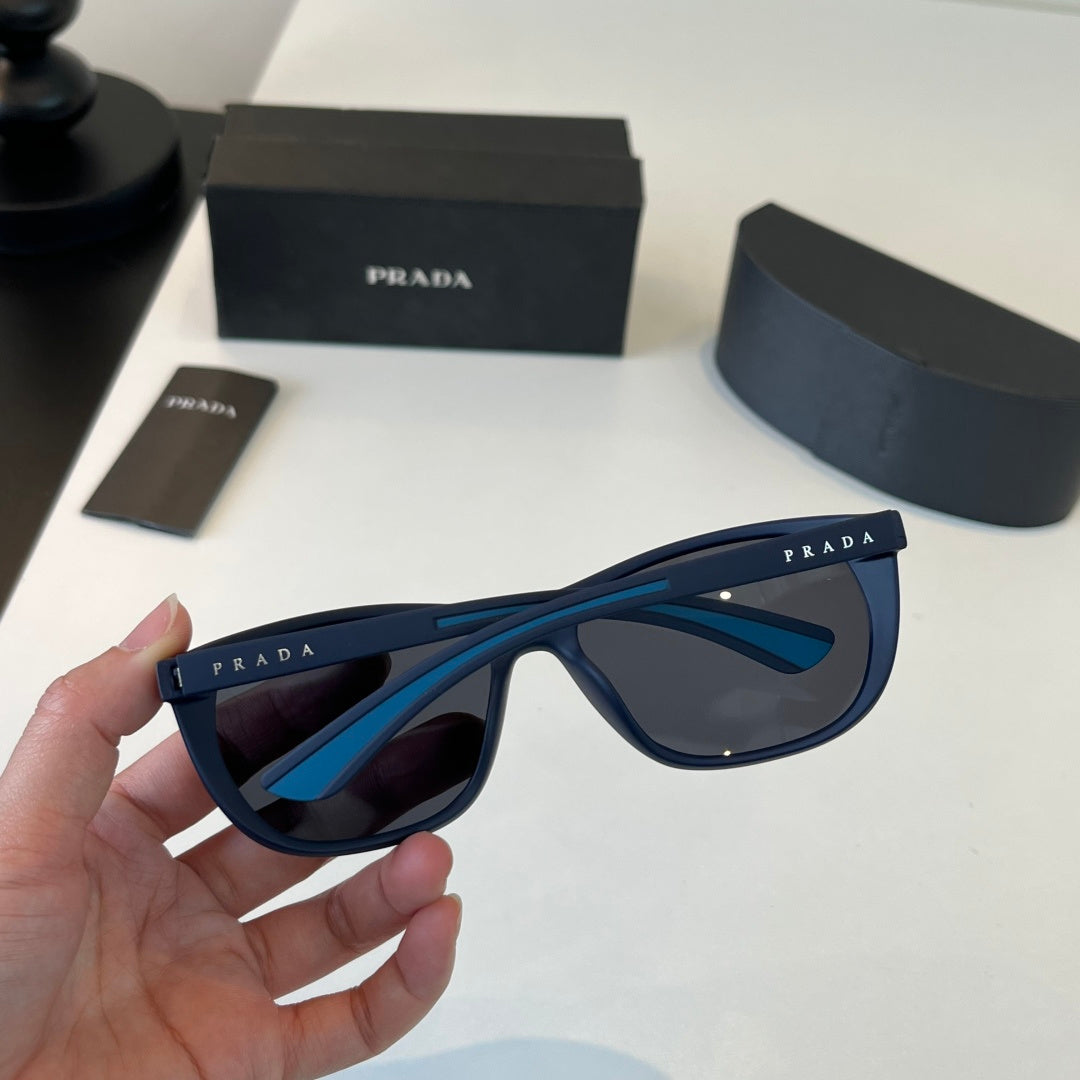 Prada Fashion Black Lens Sunglasses for Men - 382630 - detail image 7