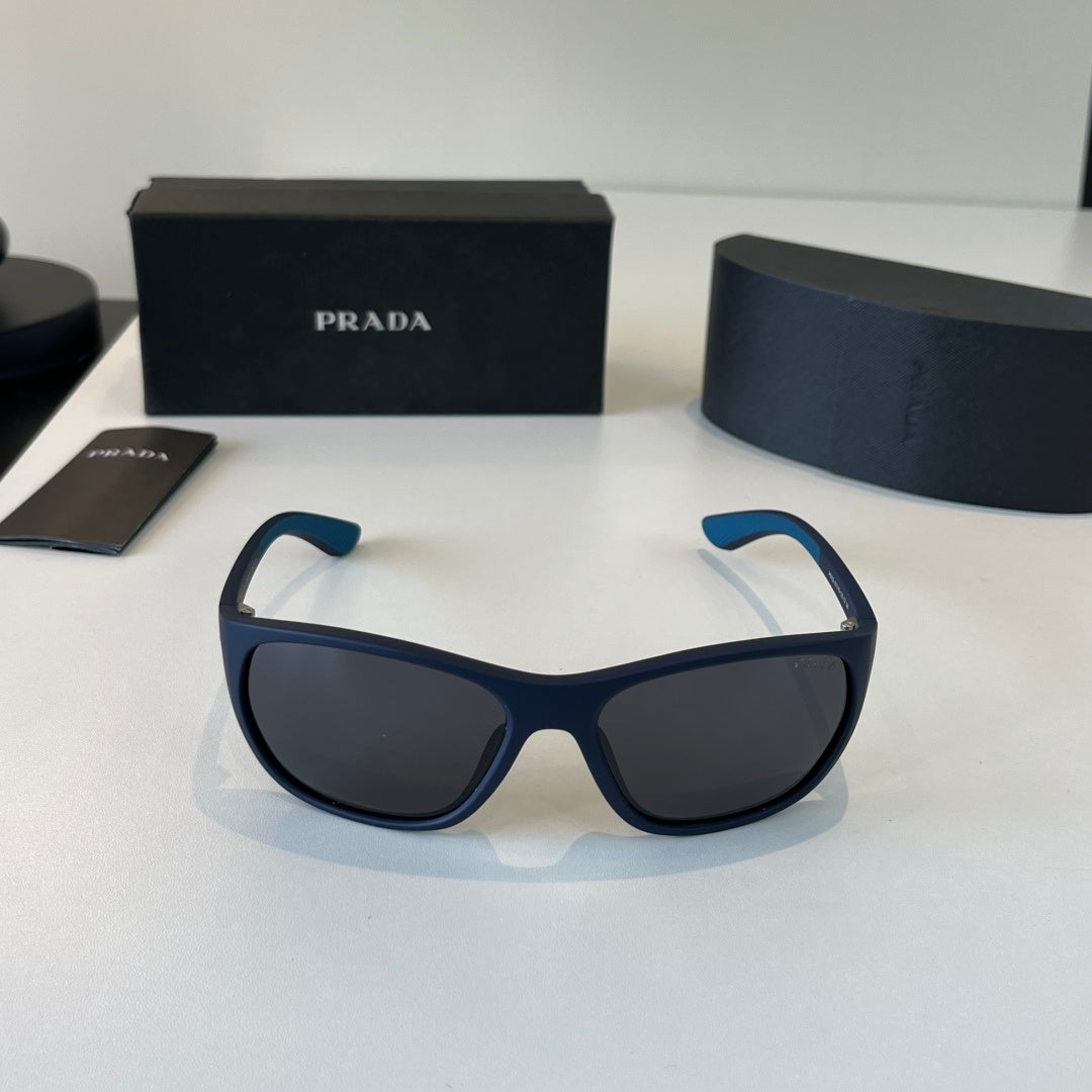 Prada Fashion Black Lens Sunglasses for Men - 382630 - detail image 2