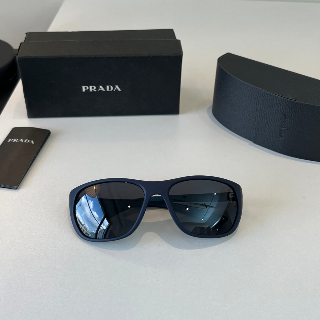 Prada Fashion Black Lens Sunglasses for Men - 382630 - detail image 4