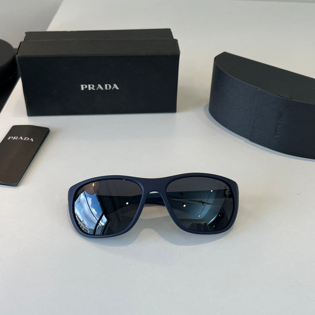 Prada Fashion Black Lens Sunglasses for Men - 382630 - detail image 4