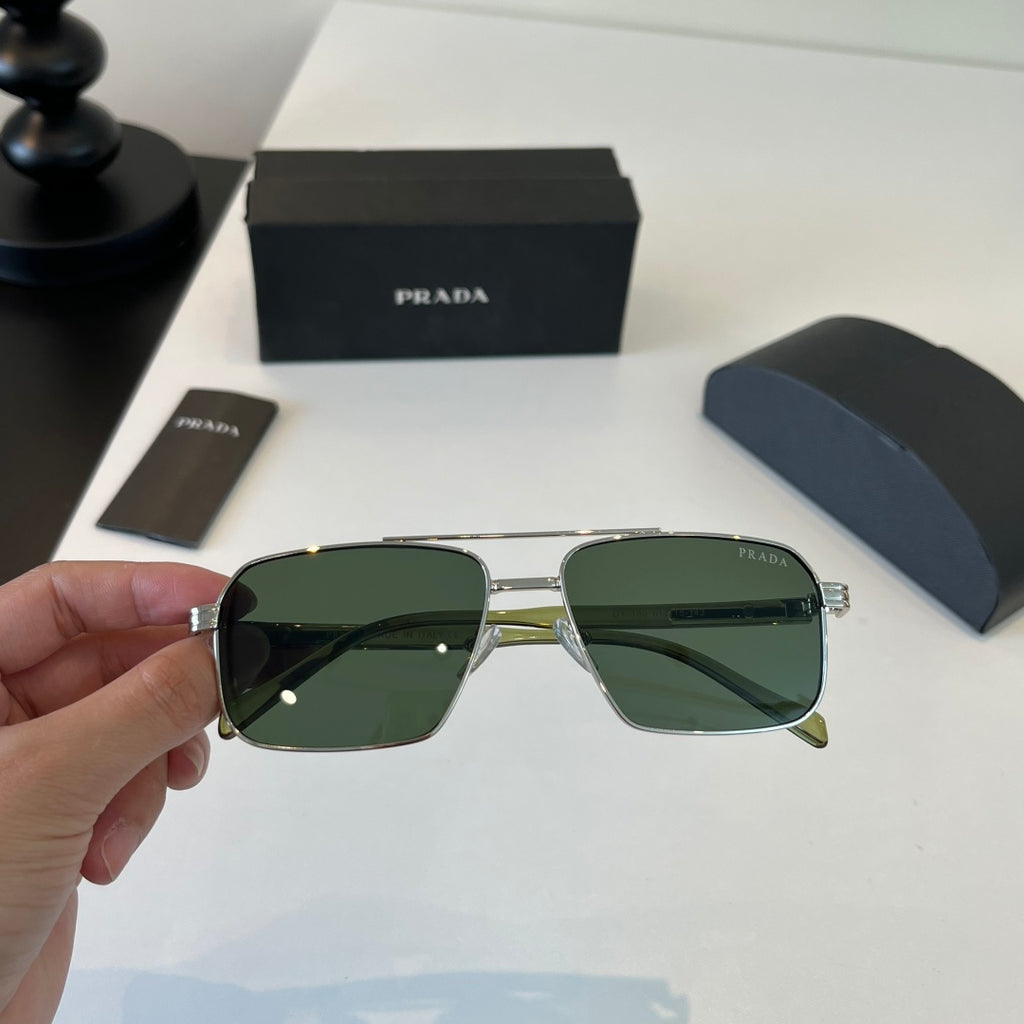 Prada Fashion Silver Lens Sunglasses for Men - 382631 - detail image 6