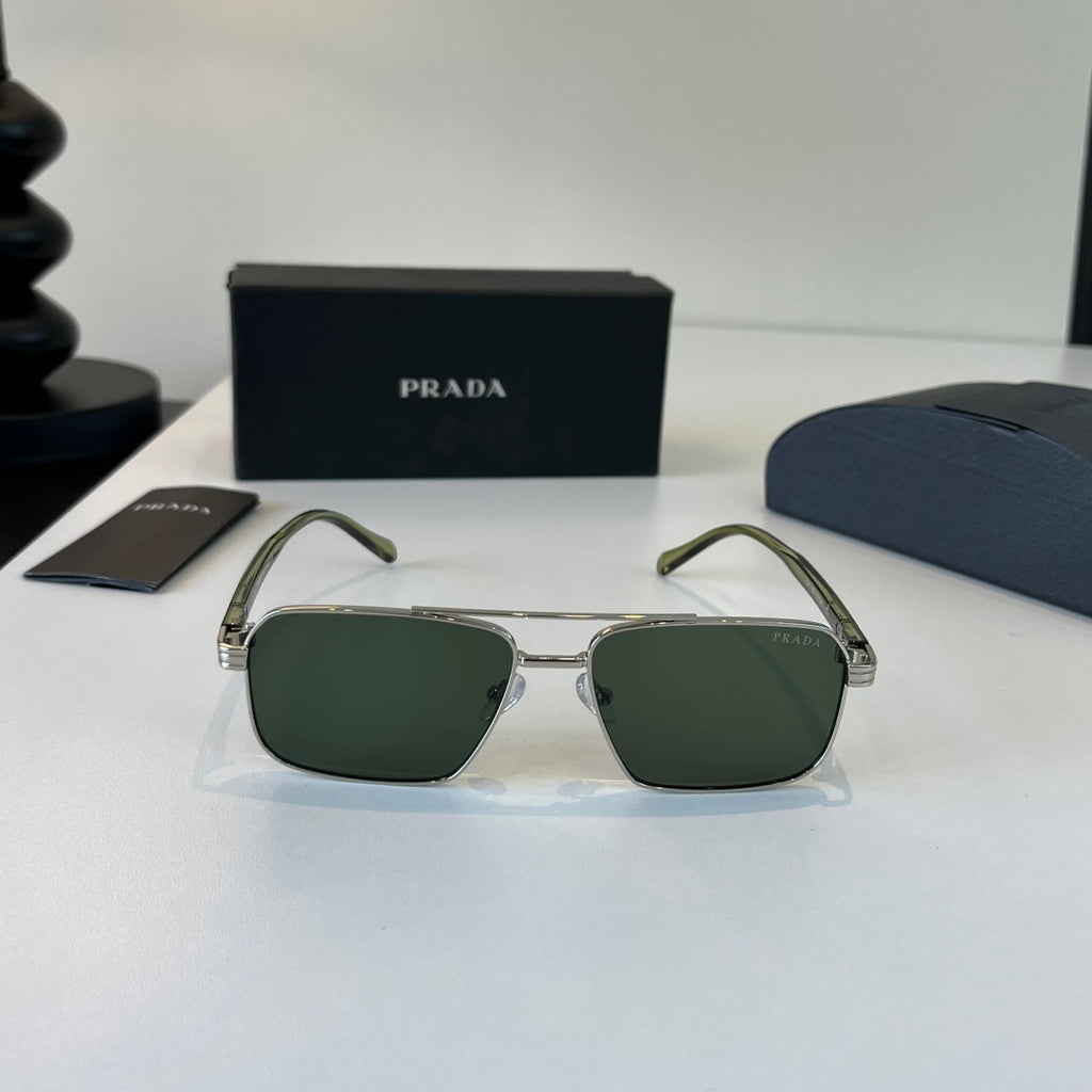 Prada Fashion Silver Lens Sunglasses for Men - 382631 - detail image 2