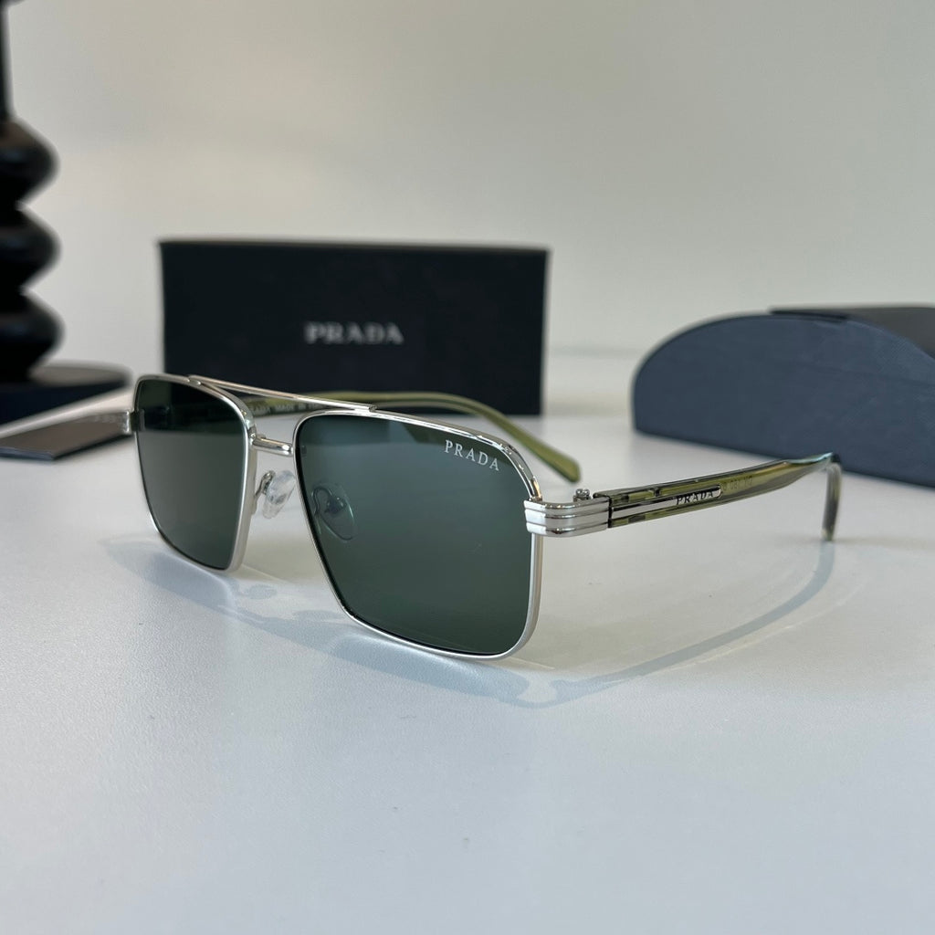 Prada Fashion Silver Lens Sunglasses for Men - 382631 - detail image 3