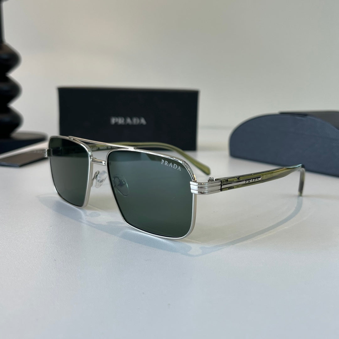 Prada Fashion Silver Lens Sunglasses for Men - 382631 - detail image 3