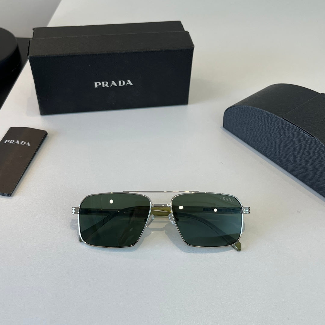 Prada Fashion Silver Lens Sunglasses for Men - 382631 - detail image 5