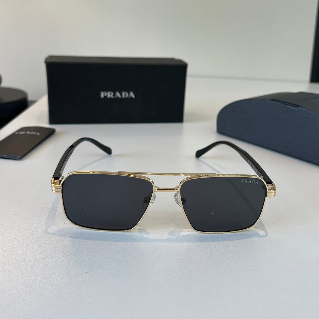 Prada Fashion Silver Lens Sunglasses for Men - 382632 - detail image 2
