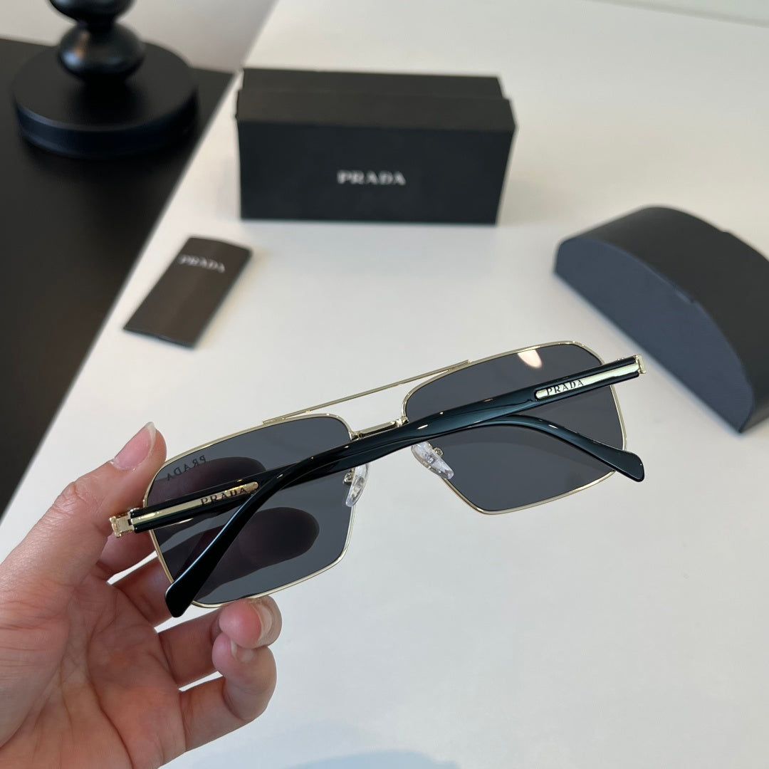 Prada Fashion Silver Lens Sunglasses for Men - 382632 - detail image 8