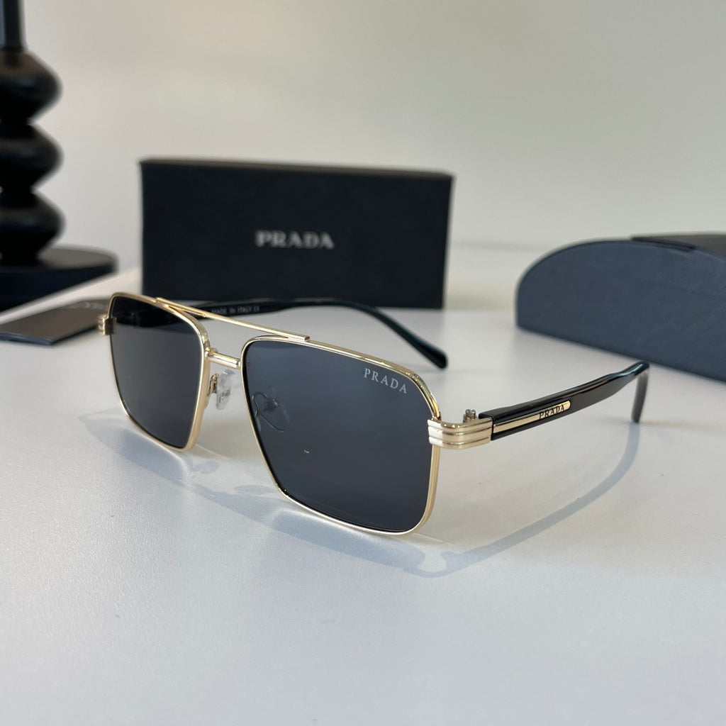 Prada Fashion Silver Lens Sunglasses for Men - 382632 - detail image 3