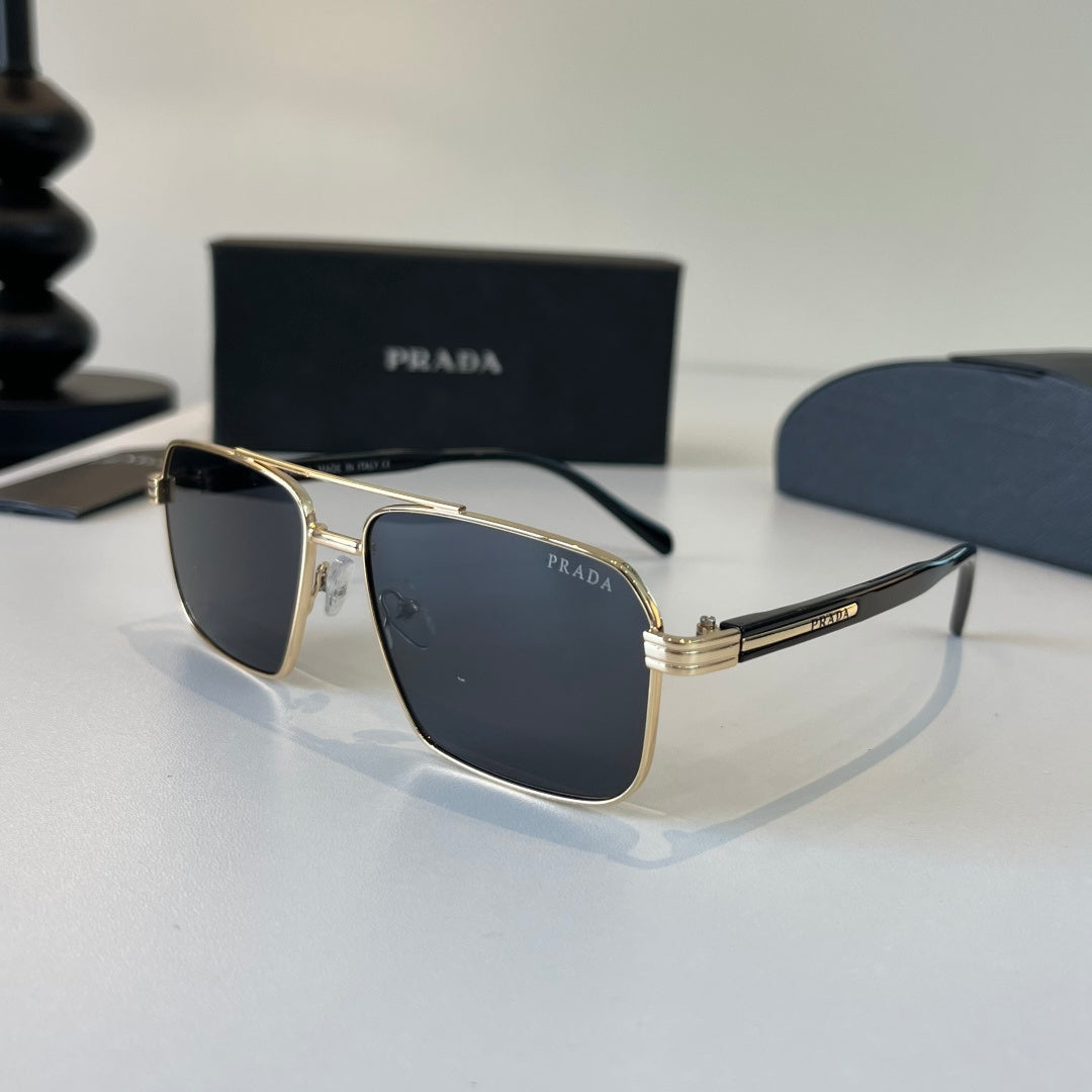 Prada Fashion Silver Lens Sunglasses for Men - 382632 - detail image 3