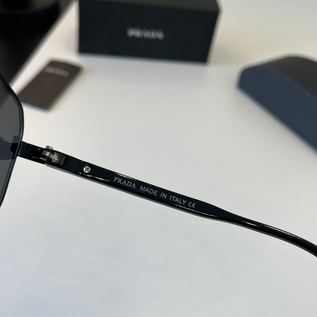 Prada Fashion Black Lens Sunglasses for Men - 382633 - detail image 10