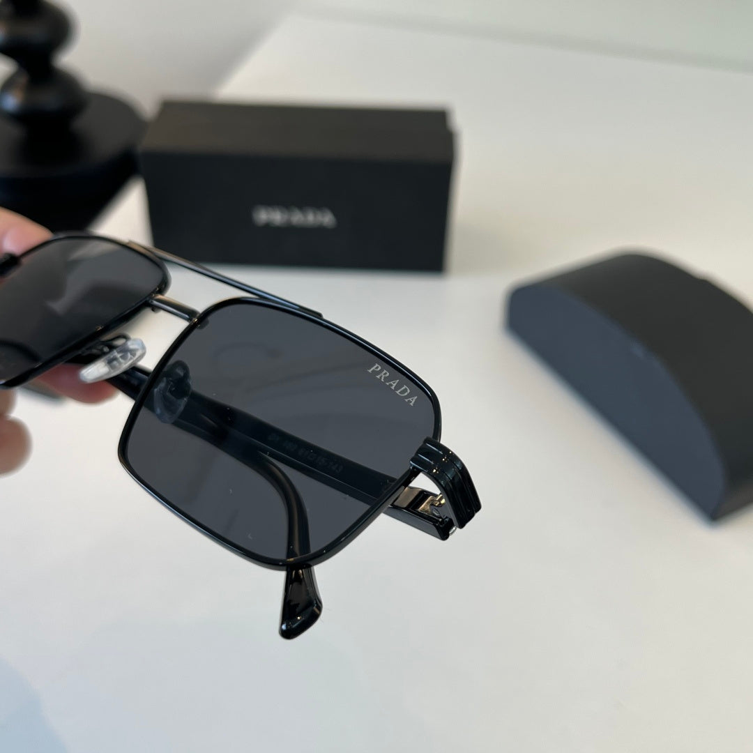 Prada Fashion Black Lens Sunglasses for Men - 382633 - detail image 6