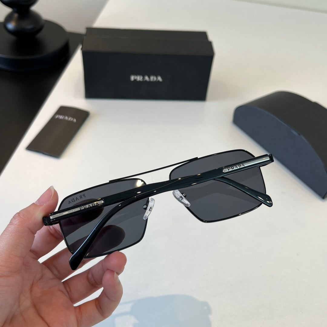 Prada Fashion Black Lens Sunglasses for Men - 382633 - detail image 8