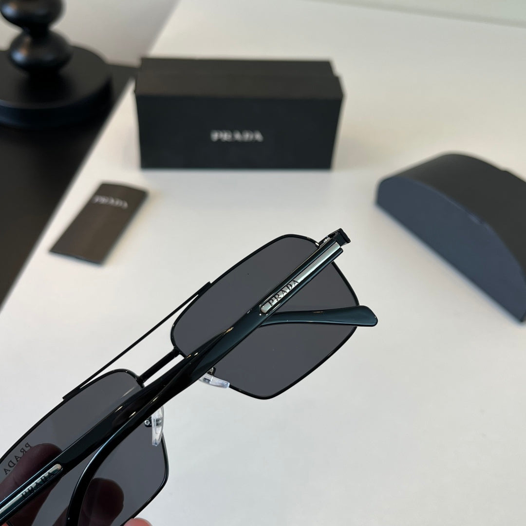 Prada Fashion Black Lens Sunglasses for Men - 382633 - detail image 7