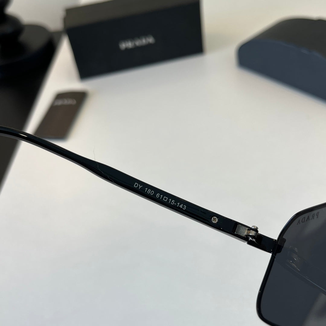 Prada Fashion Black Lens Sunglasses for Men - 382633 - detail image 9