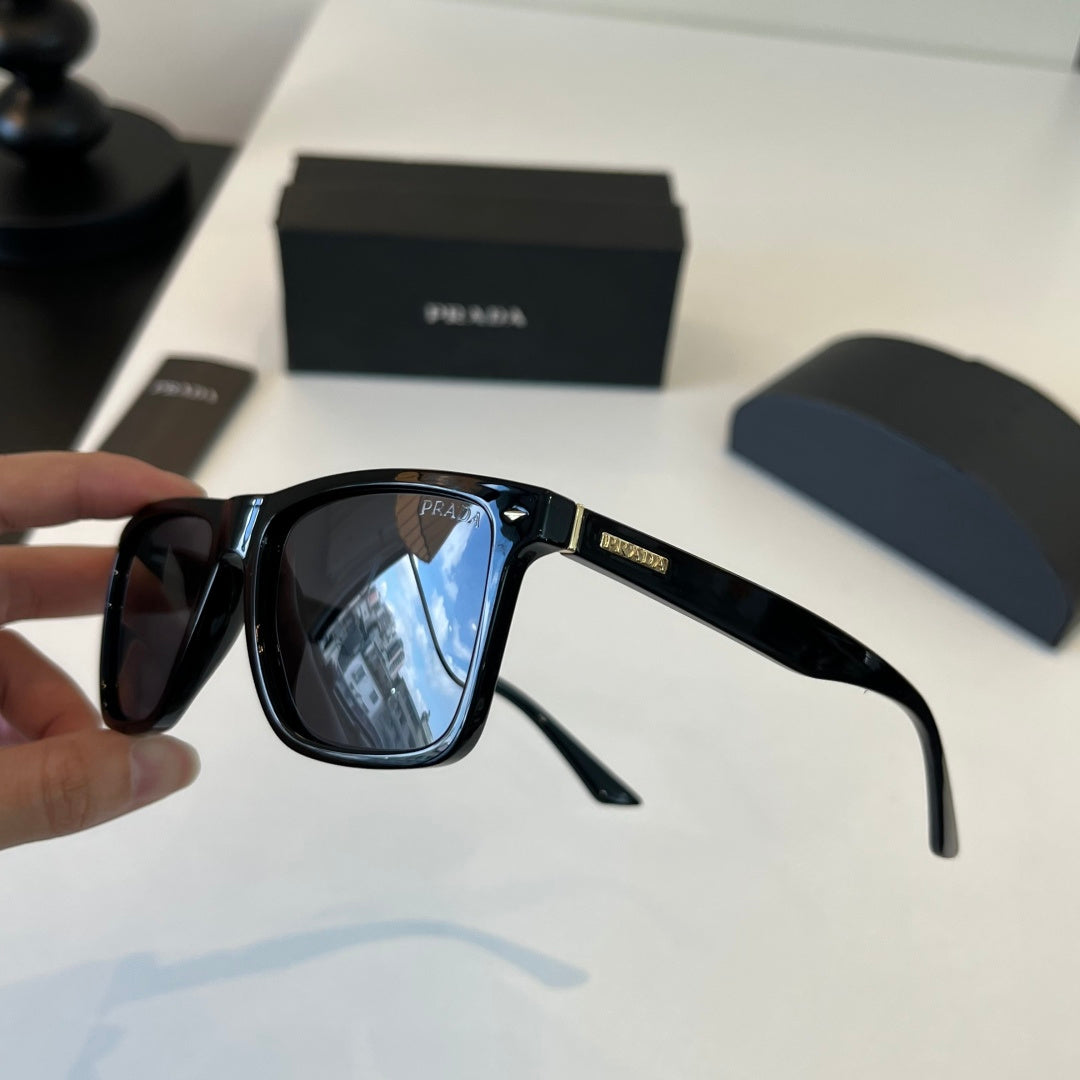 Prada Fashion Black Lens Sunglasses for Men - 382635 - detail image 4
