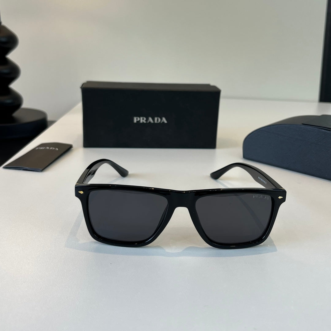 Prada Fashion Black Lens Sunglasses for Men - 382635 - detail image 2