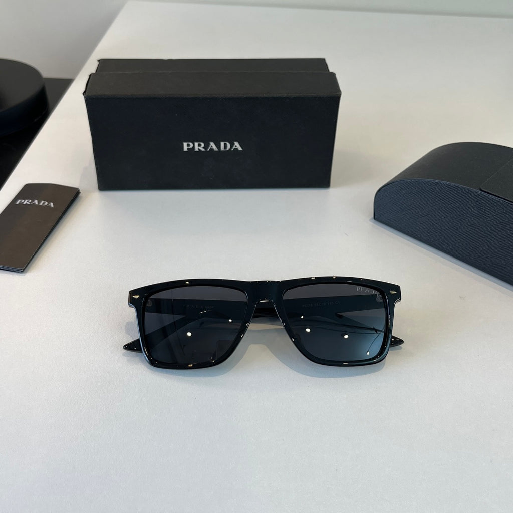 Prada Fashion Black Lens Sunglasses for Men - 382635 - detail image 5