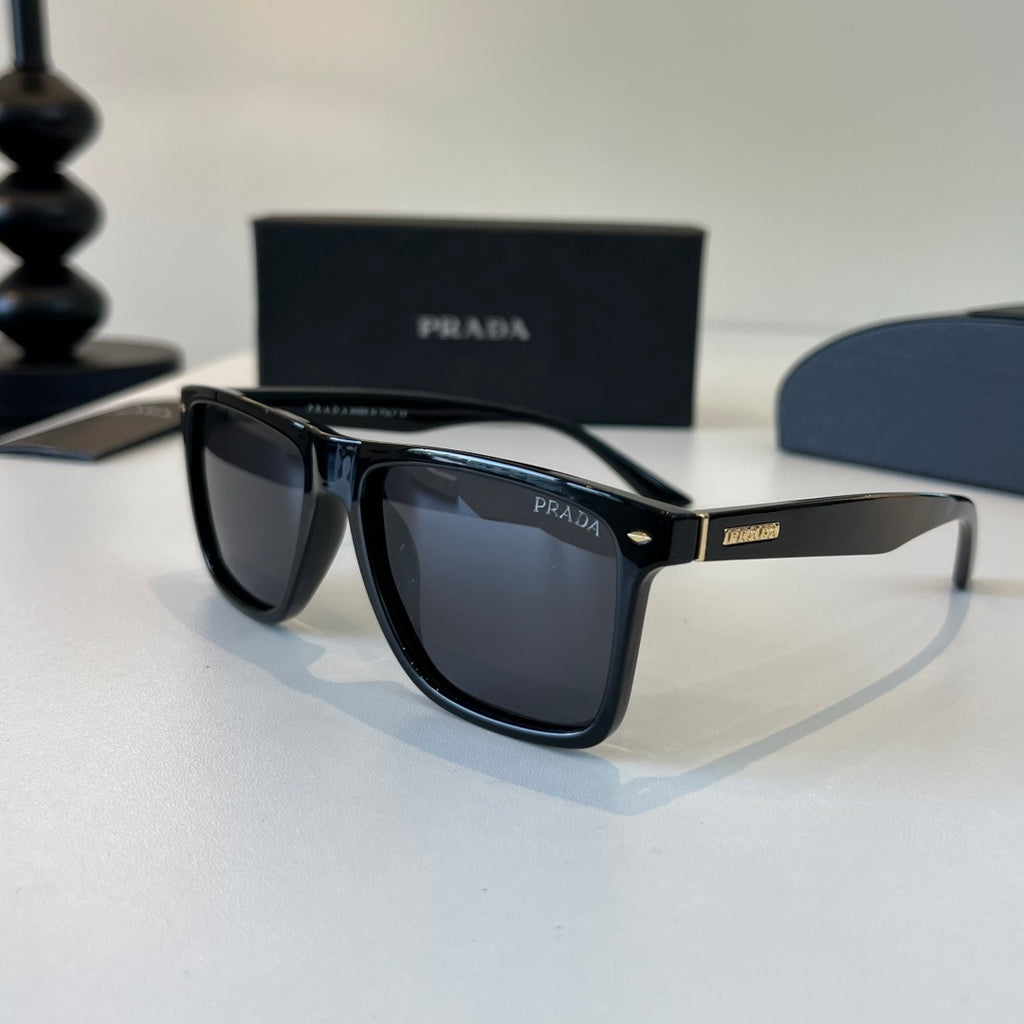 Prada Fashion Black Lens Sunglasses for Men - 382635 - detail image 3