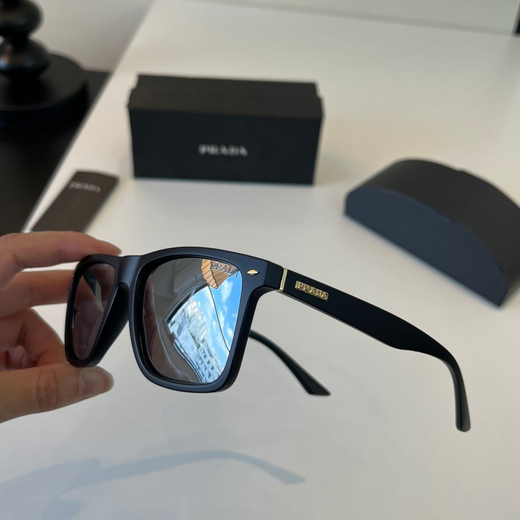 Prada Fashion Silver Lens Sunglasses for Men - 382636 - detail image 4