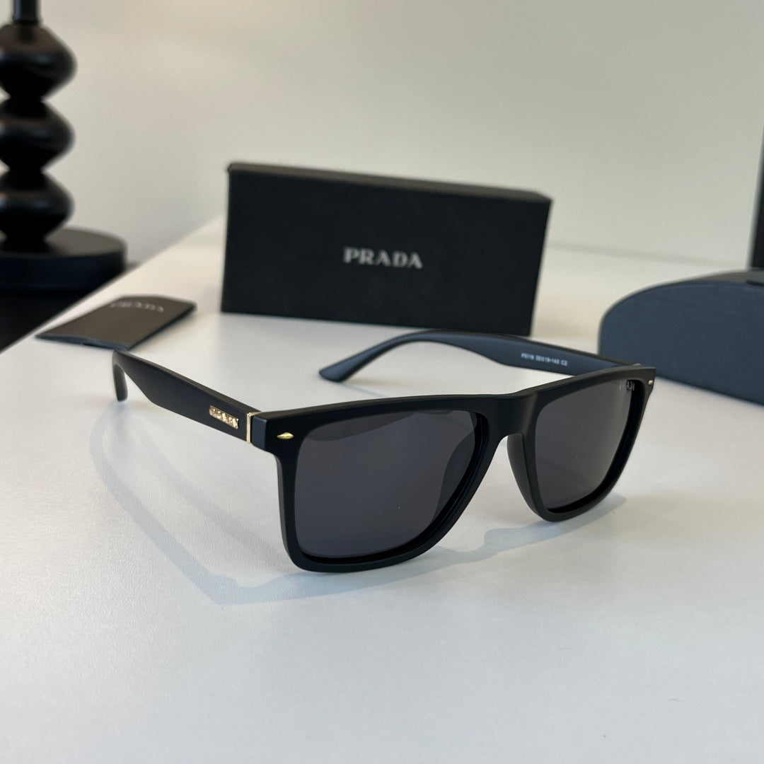 Prada Fashion Black Lens Sunglasses for Men - 382638