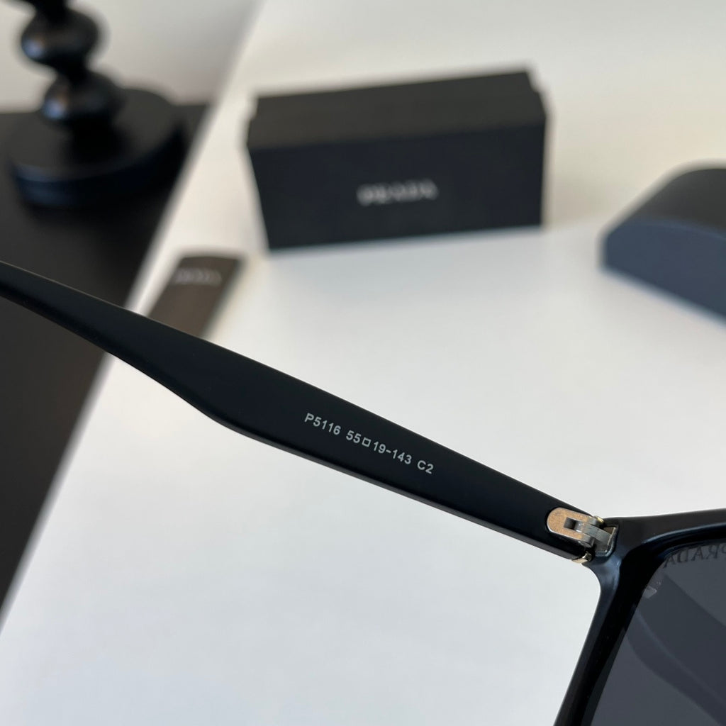Prada Fashion Black Lens Sunglasses for Men - 382638 - detail image 9