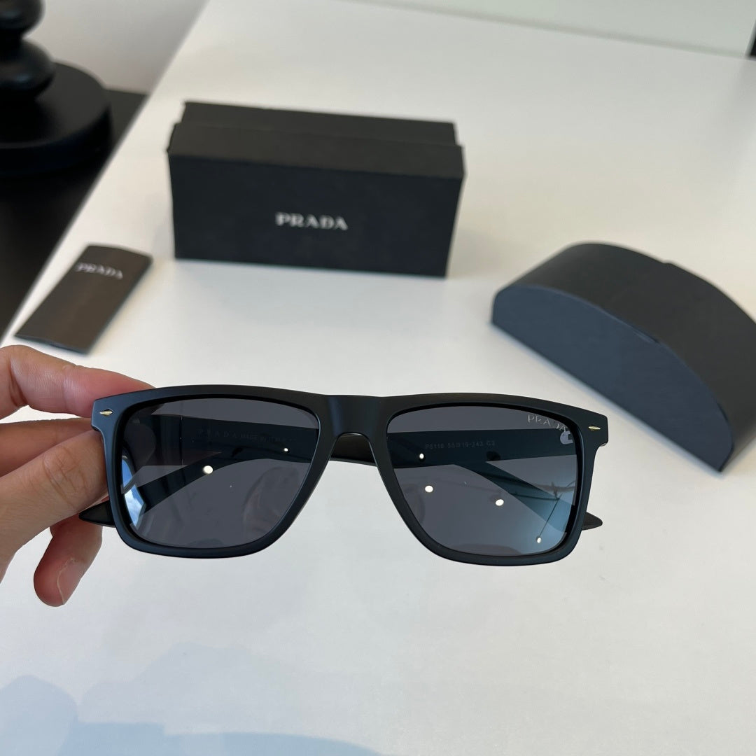 Prada Fashion Black Lens Sunglasses for Men - 382638 - detail image 5