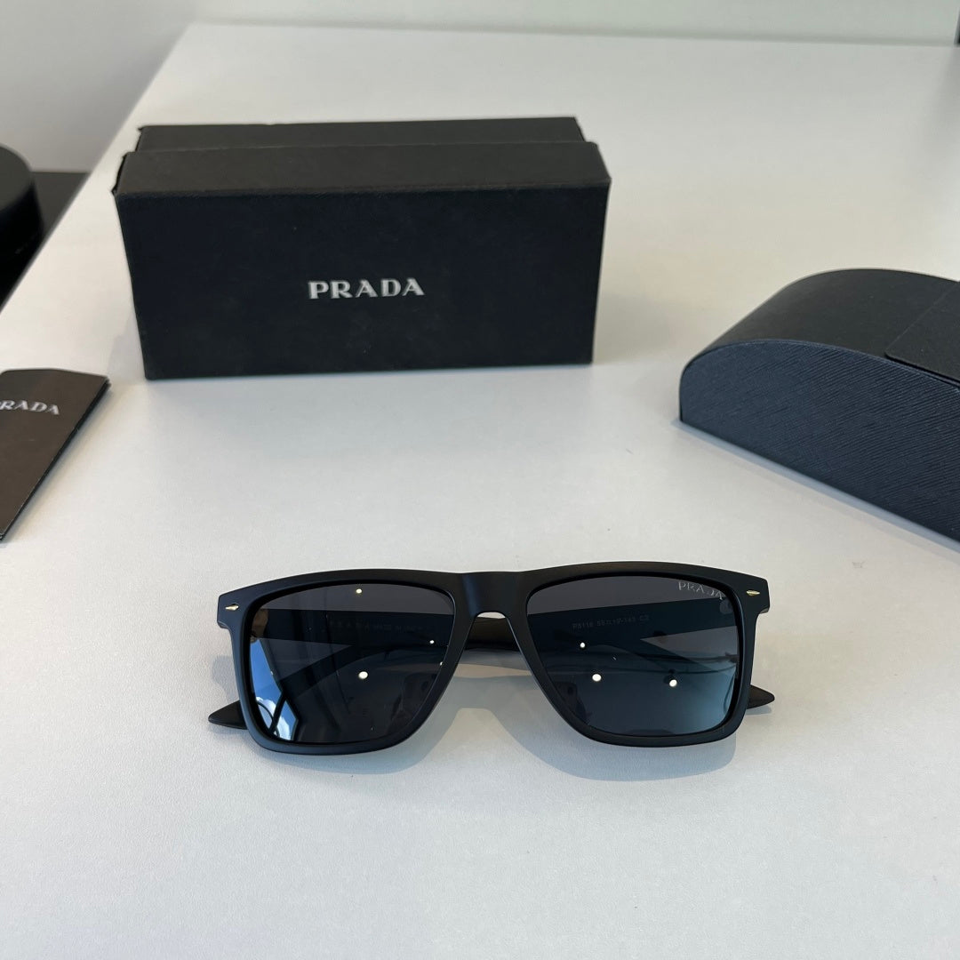 Prada Fashion Black Lens Sunglasses for Men - 382638 - detail image 4