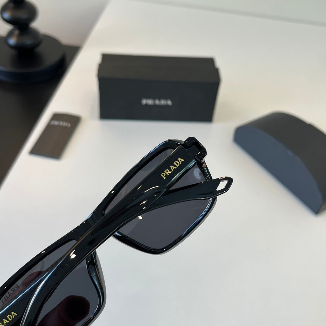 Prada Fashion Black Lens Sunglasses for Men - 382639 - detail image 7