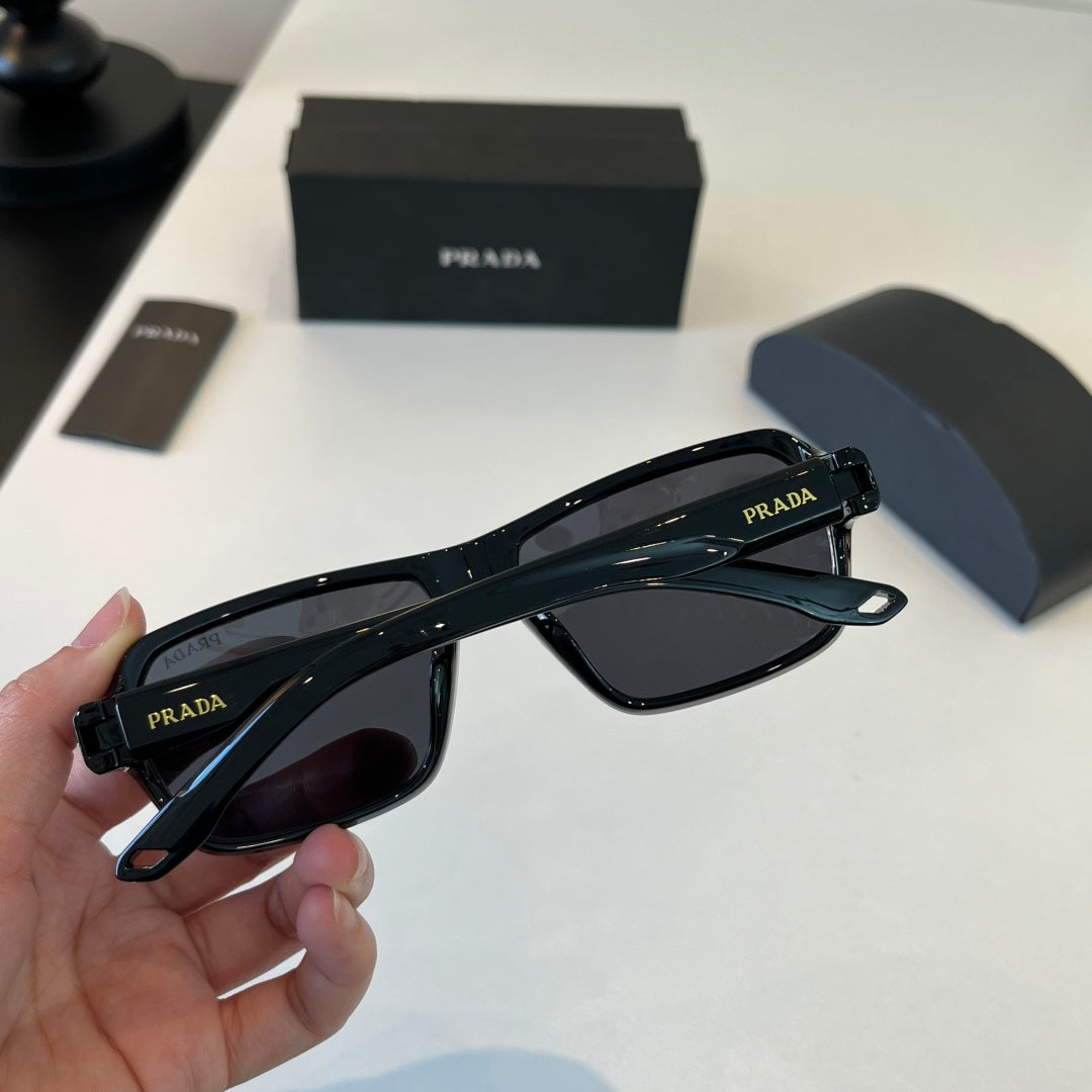 Prada Fashion Black Lens Sunglasses for Men - 382639 - detail image 8