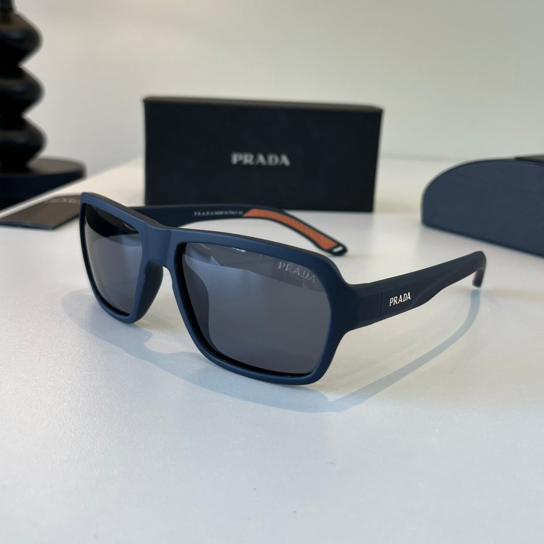 Prada Fashion Black Lens Sunglasses for Men - 382640 - detail image 3